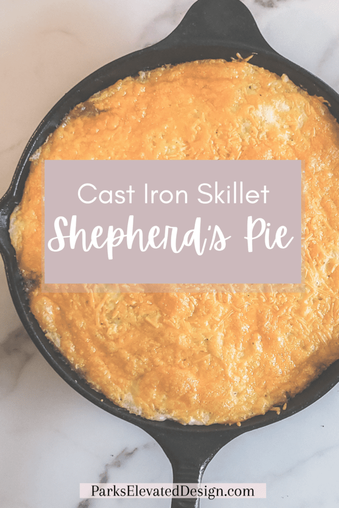 Cast Iron Skill of Shepherd's Pie