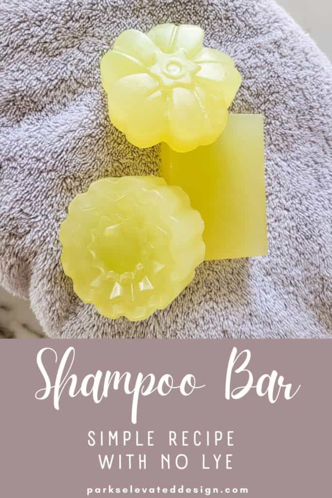 3 bars of shampoo on towel